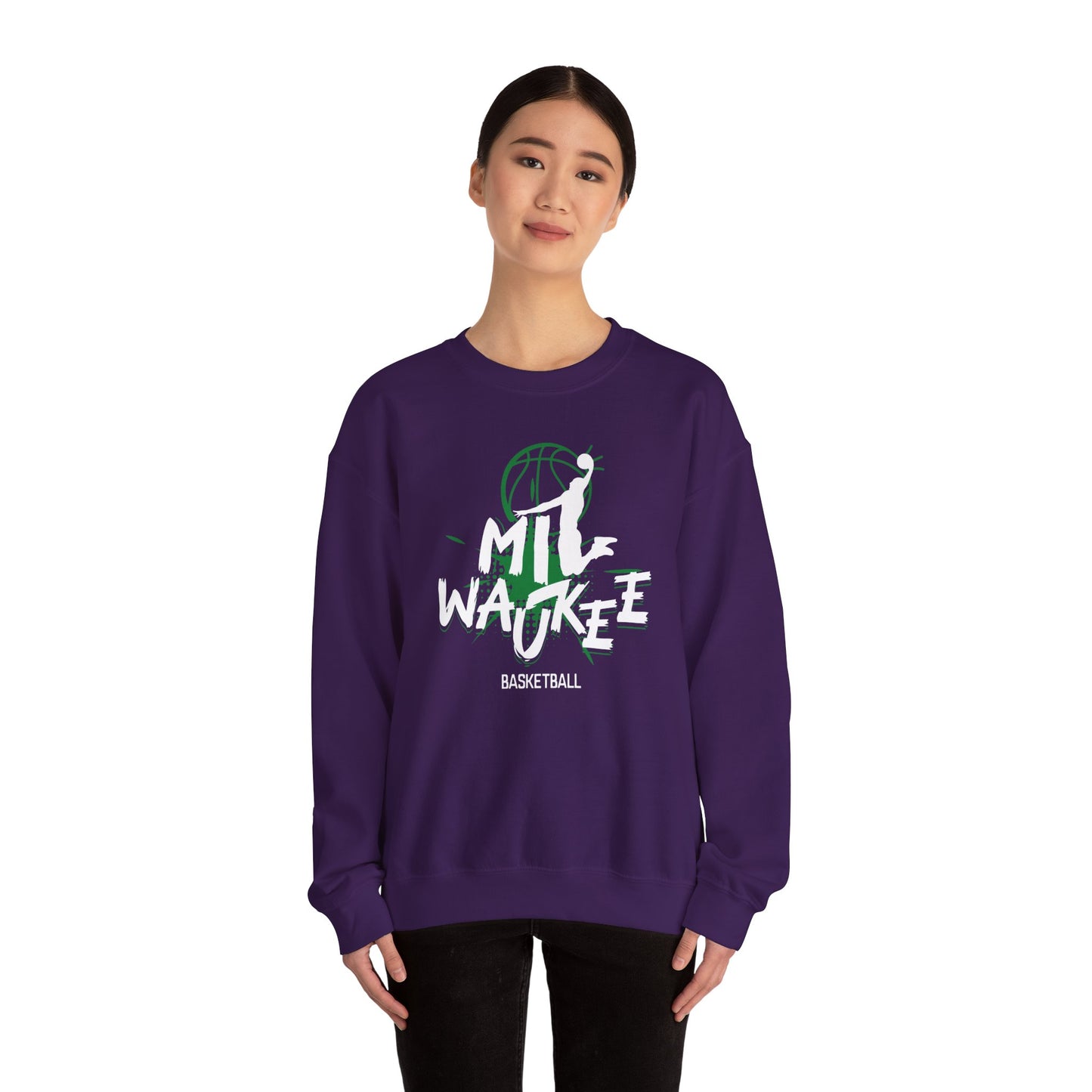 Milwaukee Basketball Crewneck