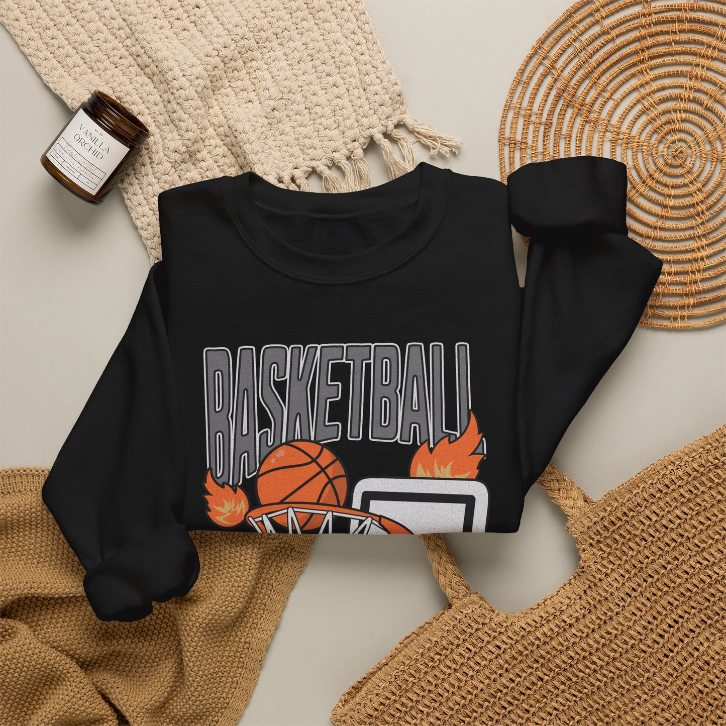 Basketball Mama Crewneck