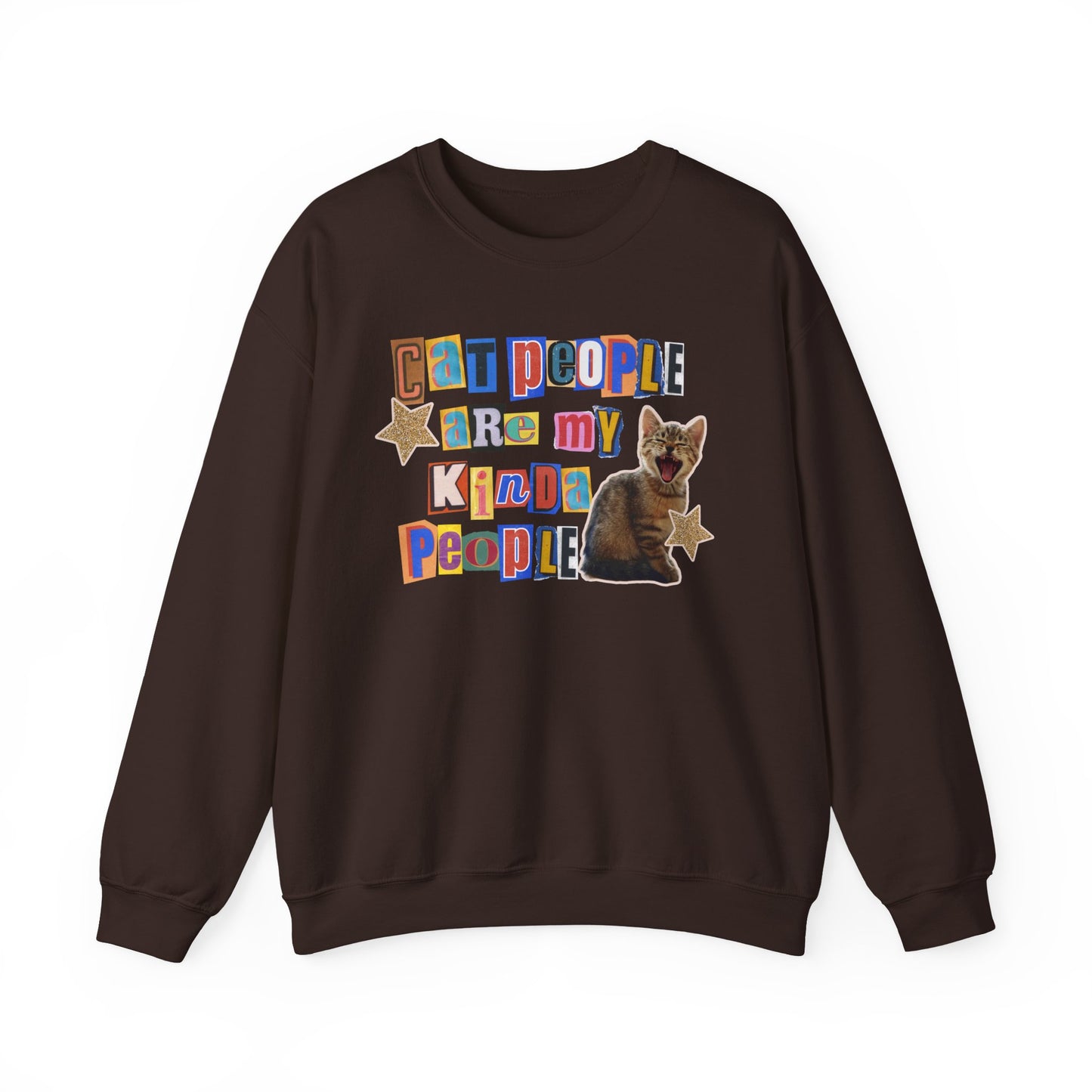 Cat People Are My Kinda People Sweatshirt