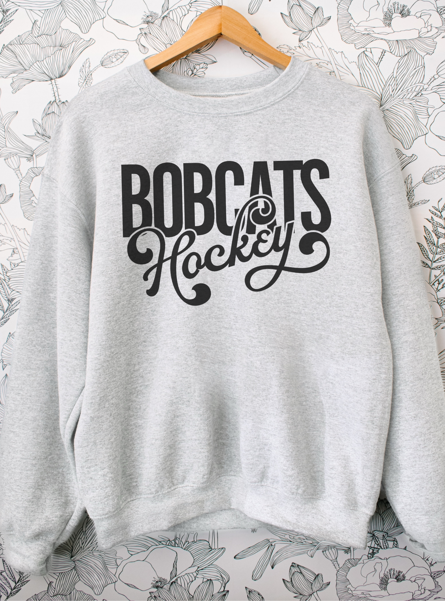 Bobcats Hockey Crewneck