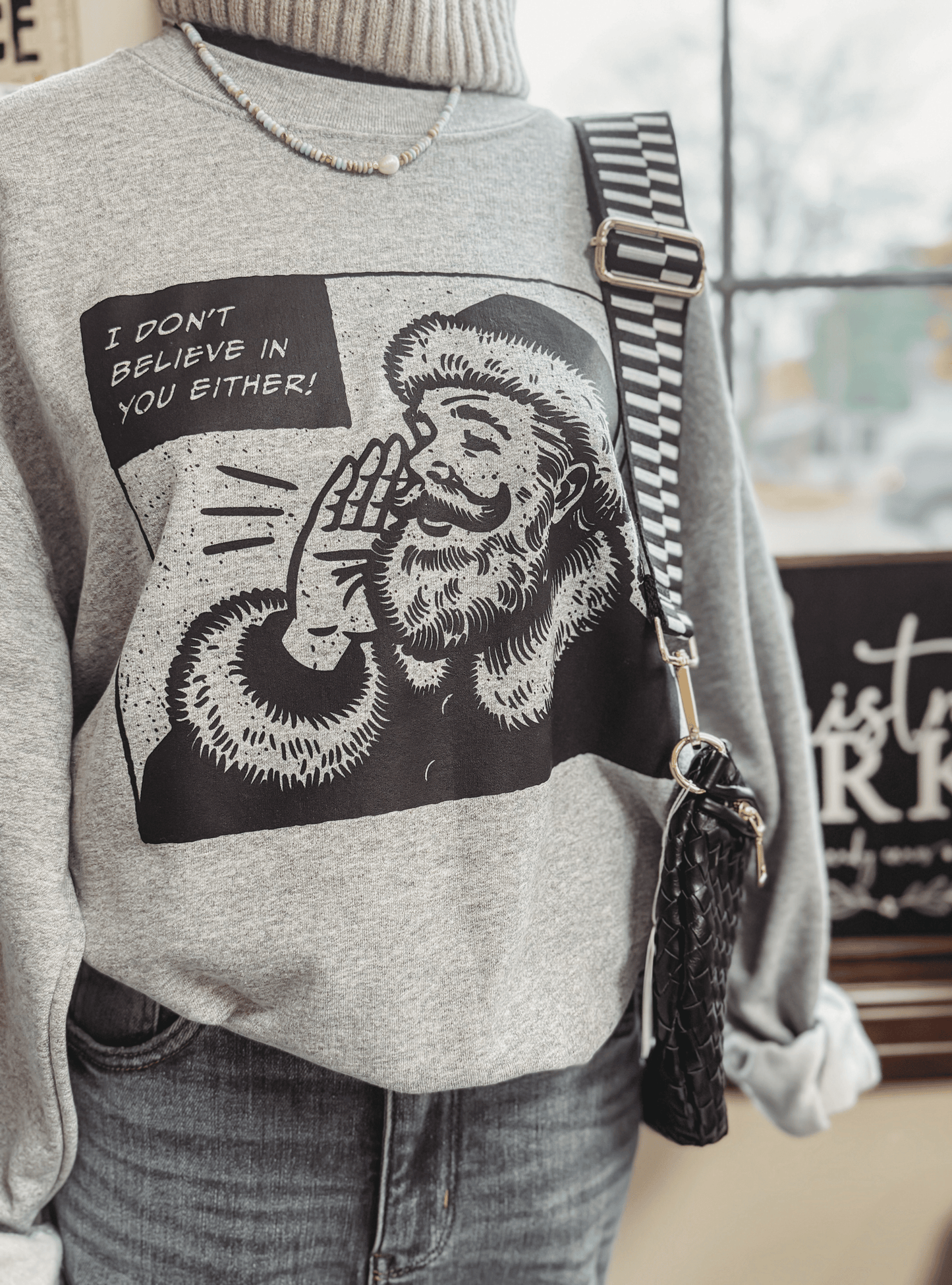 Funny Santa Crewneck
