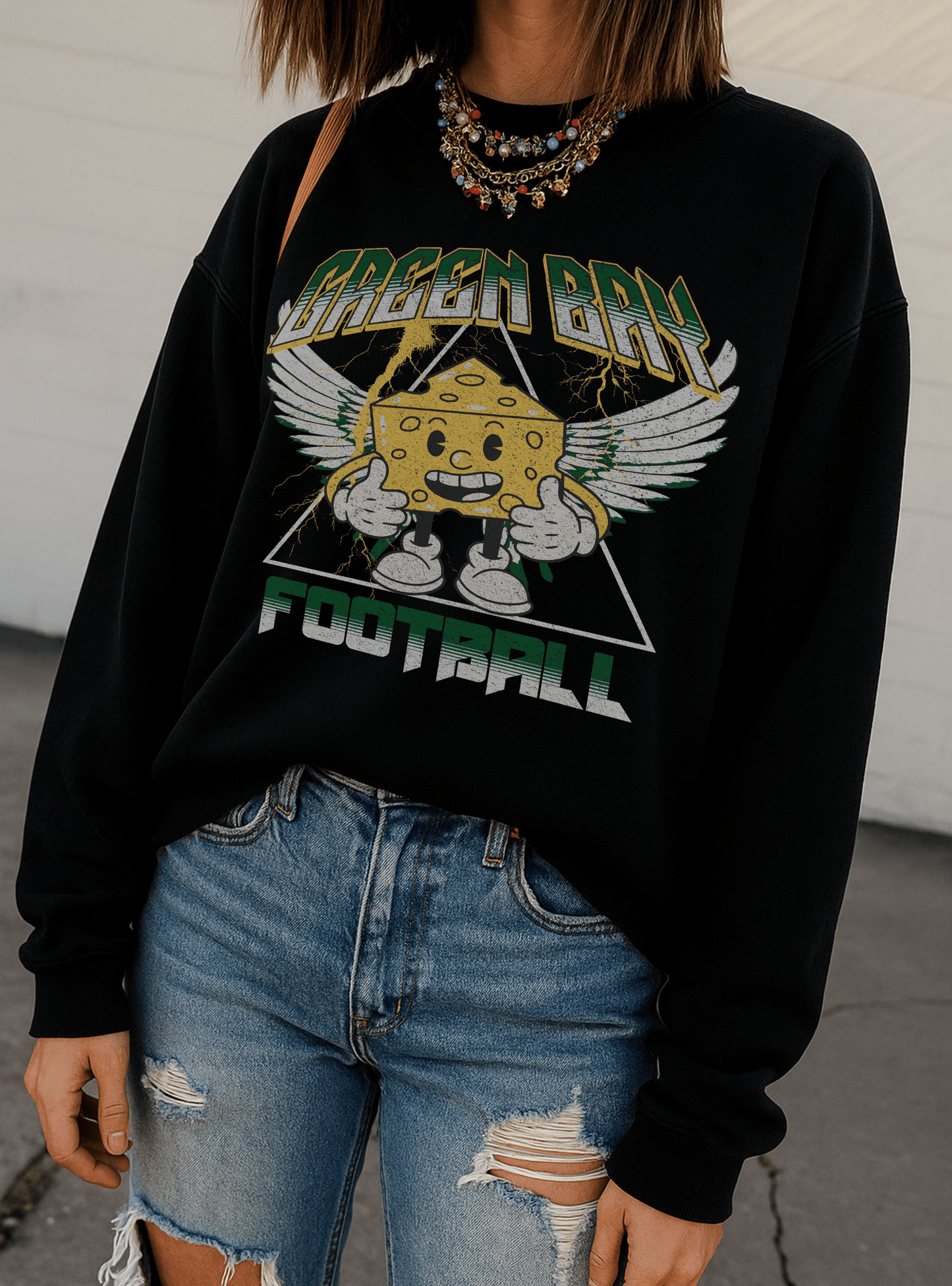 Cheesehead Band Sweatshirt