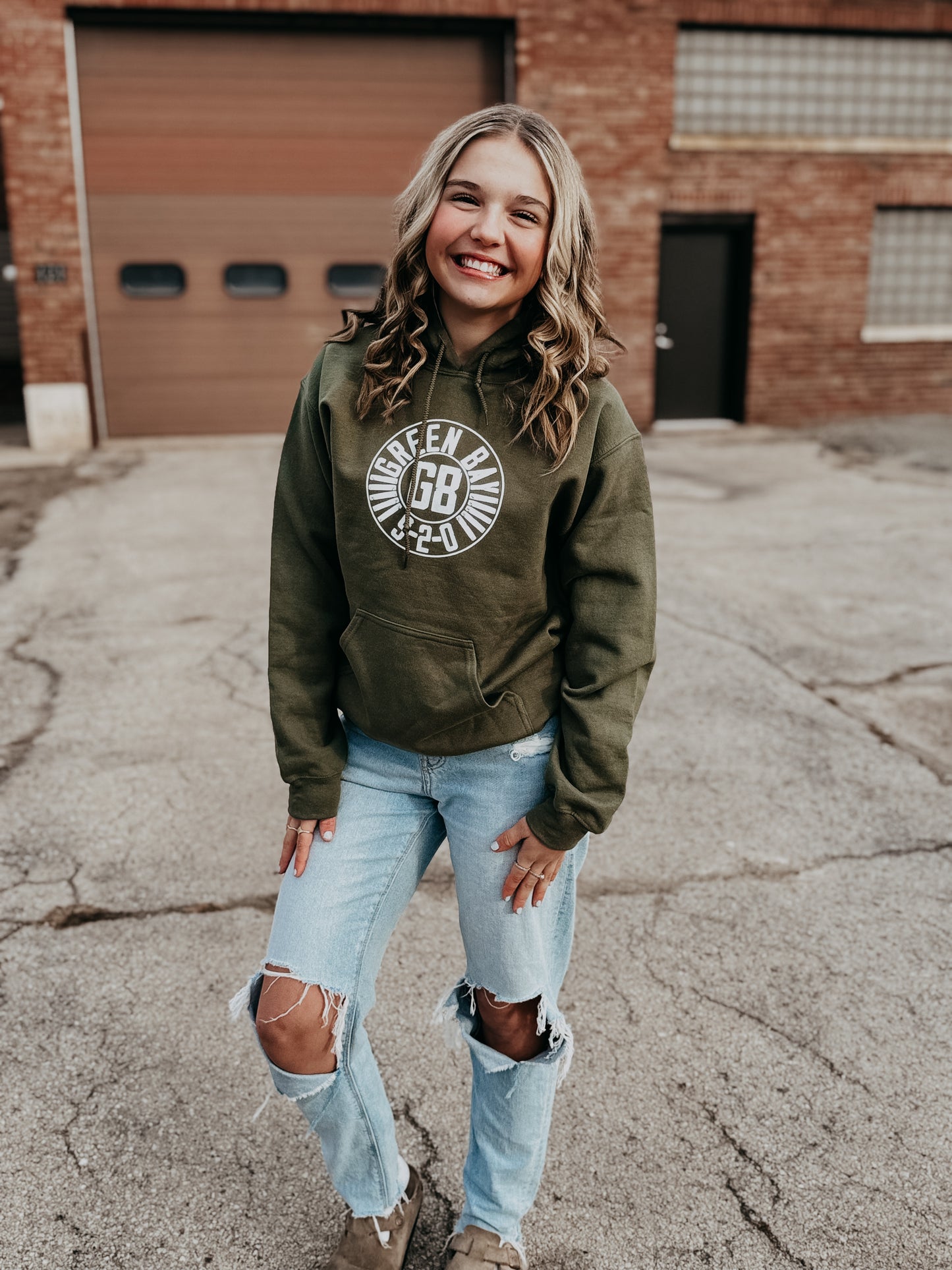 Green Bay Vintage Hoodie