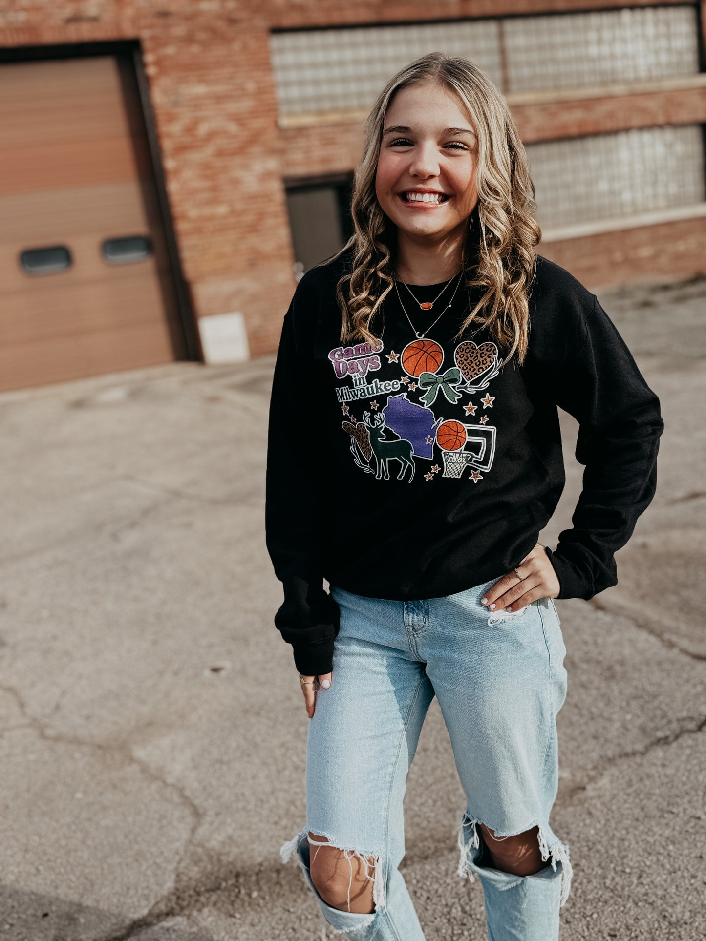 Game Days Milwaukee Crewneck