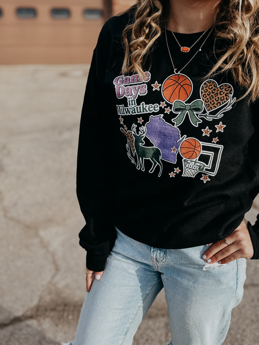 Game Days Milwaukee Crewneck