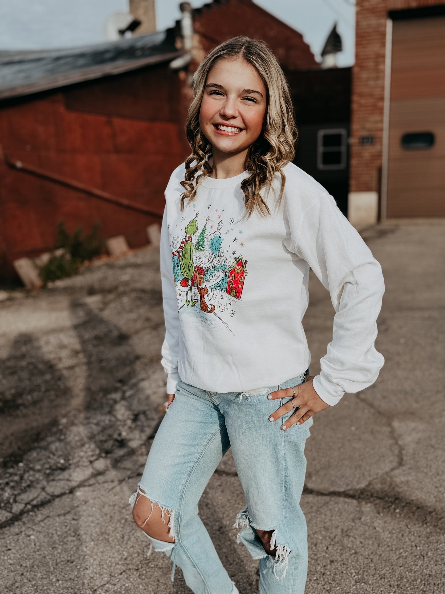 Whoville Scene Crewneck