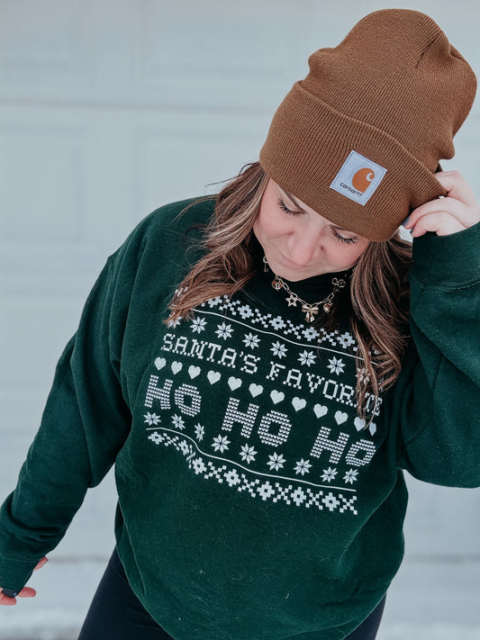 Santa's Favorite Crewneck