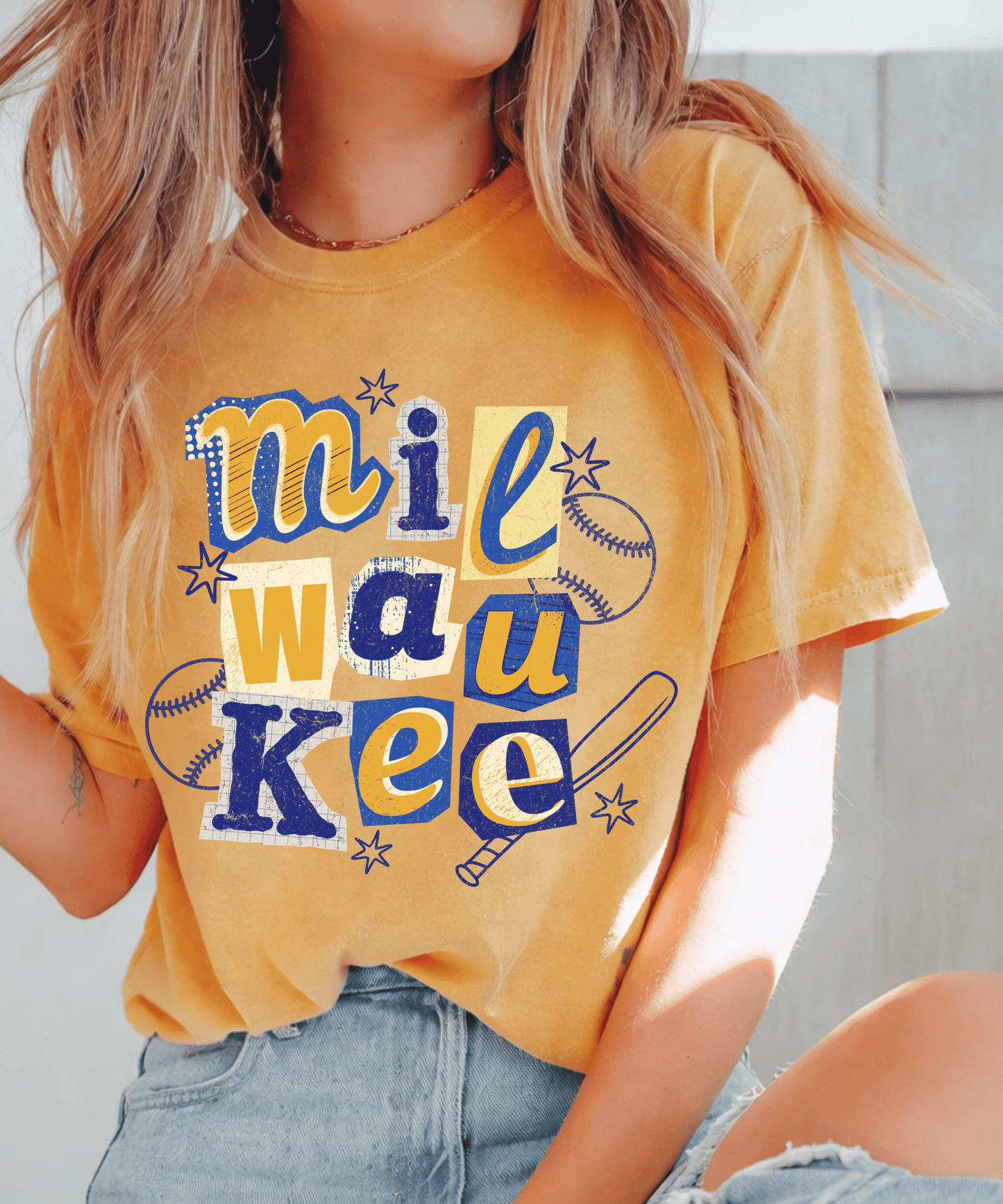Milwaukee Retro Baseball Tee