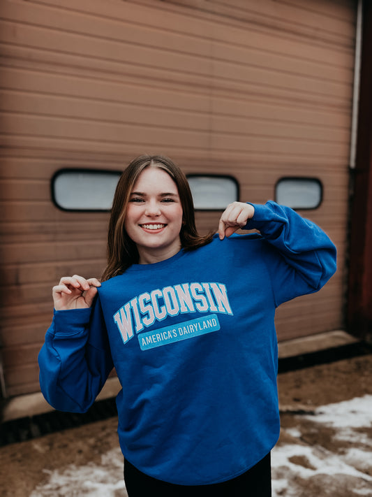 Wisconsin "America's Dairyland" Sweatshirt