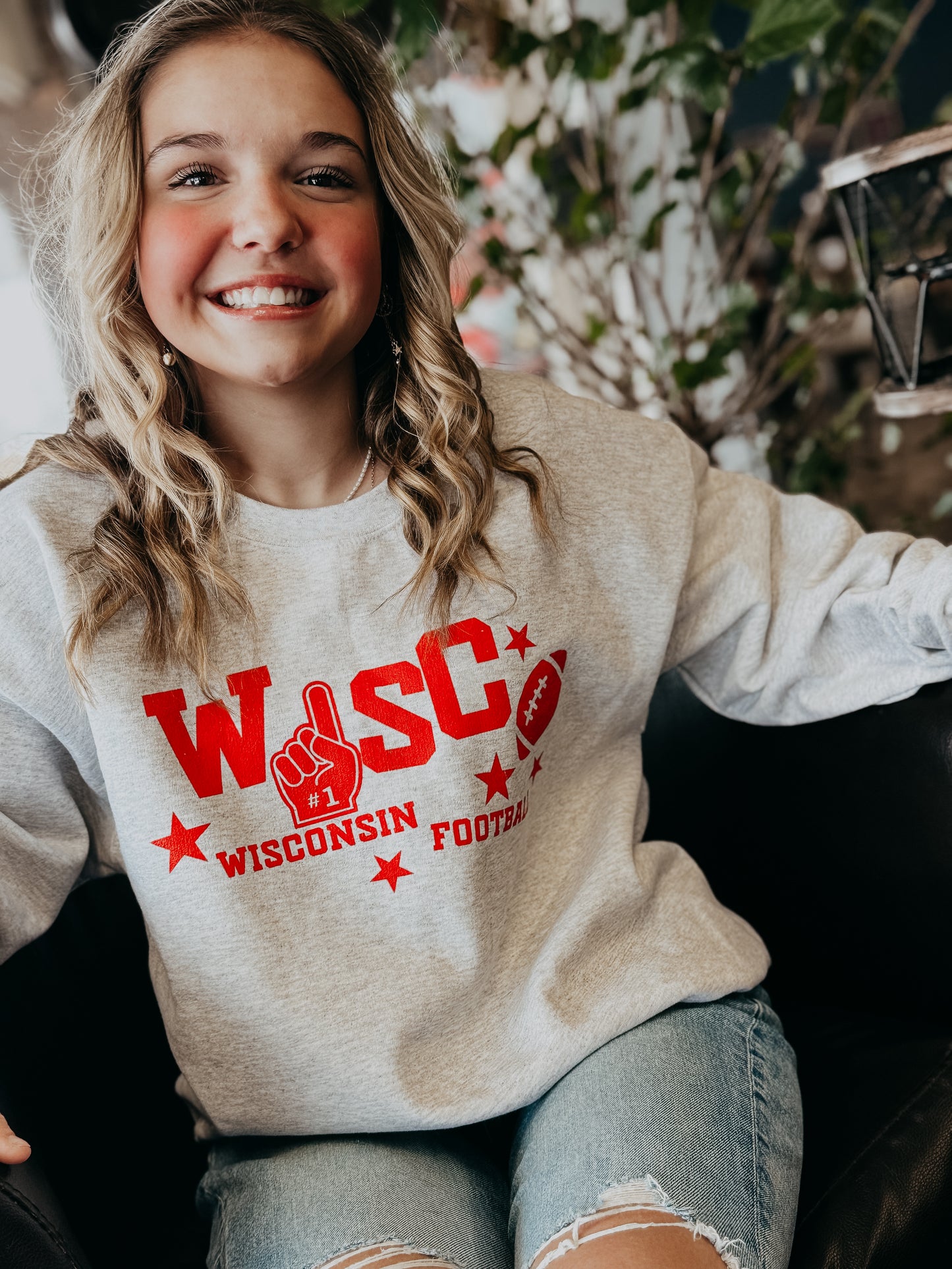 Wisconsin Football Crewneck