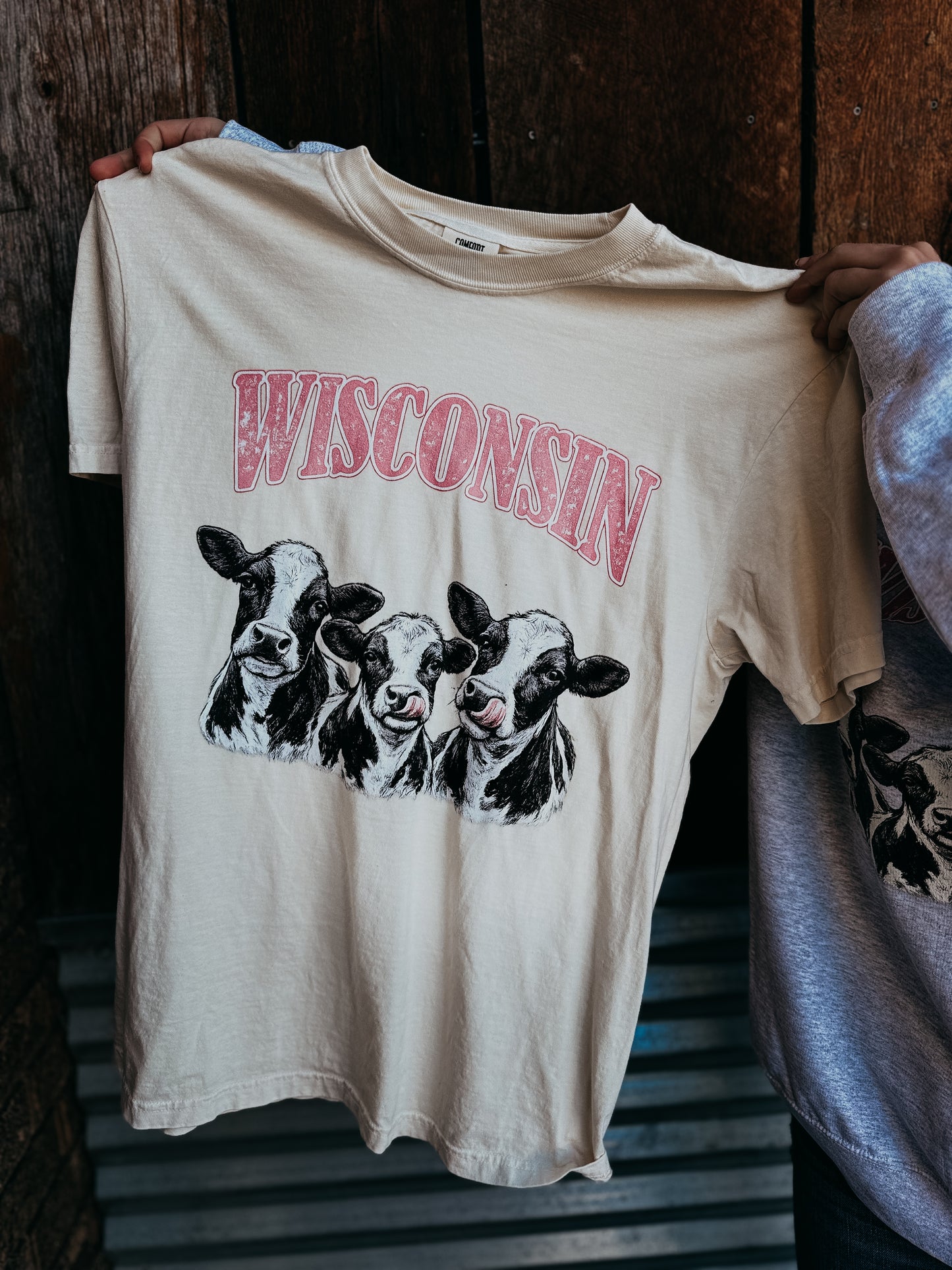 Wisconsin Cows Tee