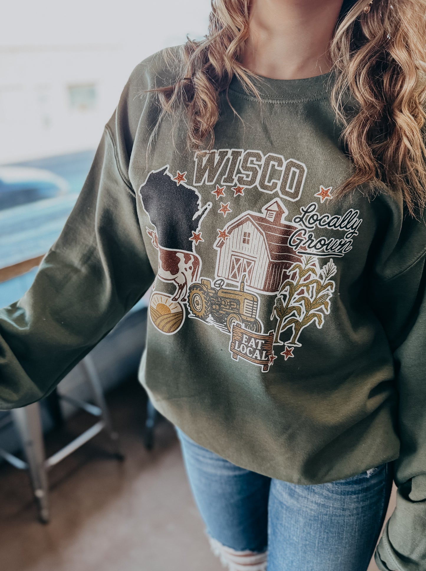 Wisco Farming Crewneck