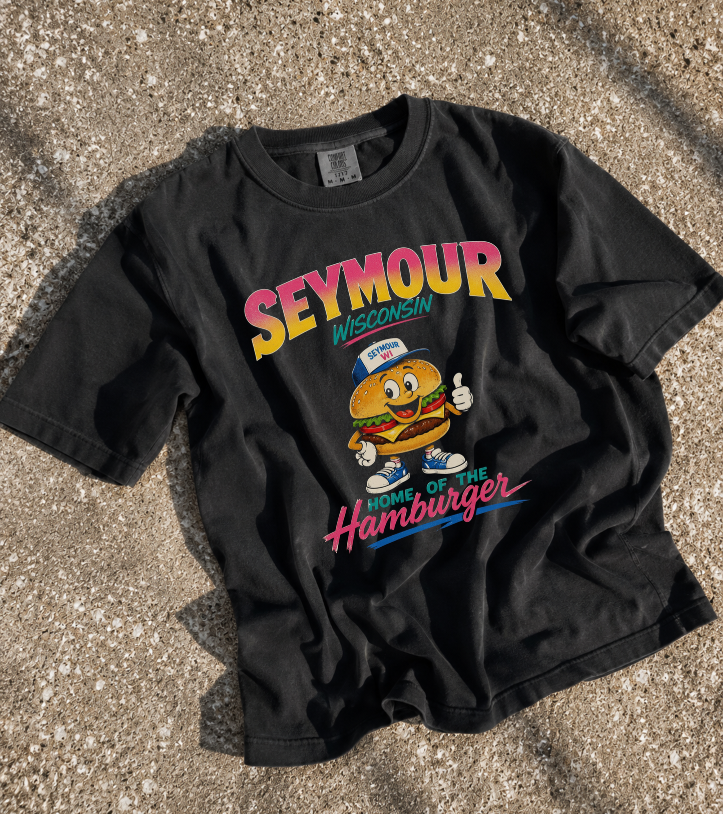Retro Home of the Hamburger Tee
