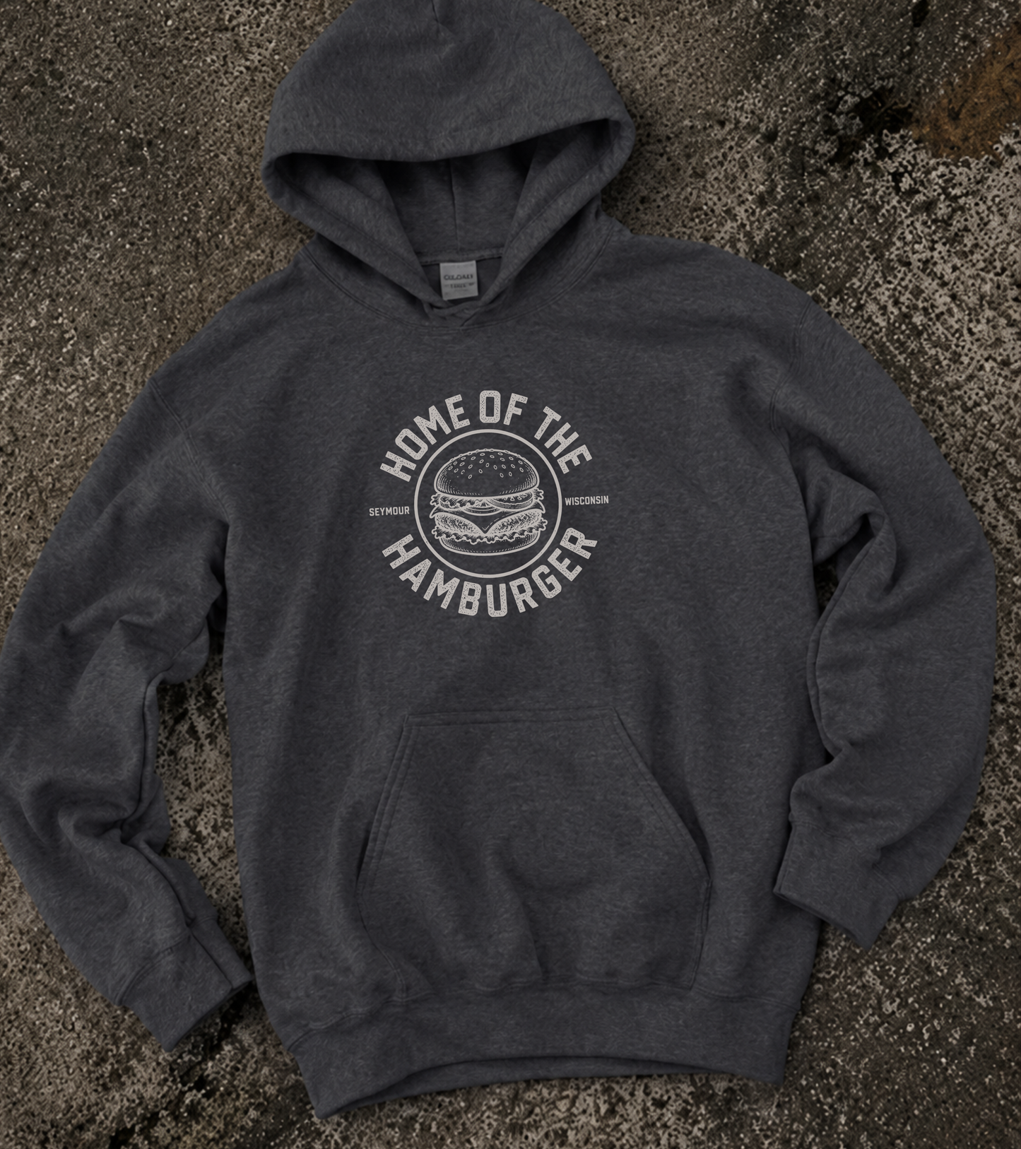 Hamburger Circle Hoodie