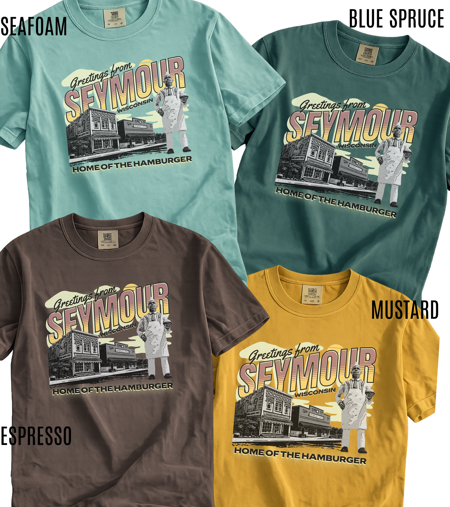 Greetings From Seymour, Wisconsin Tee