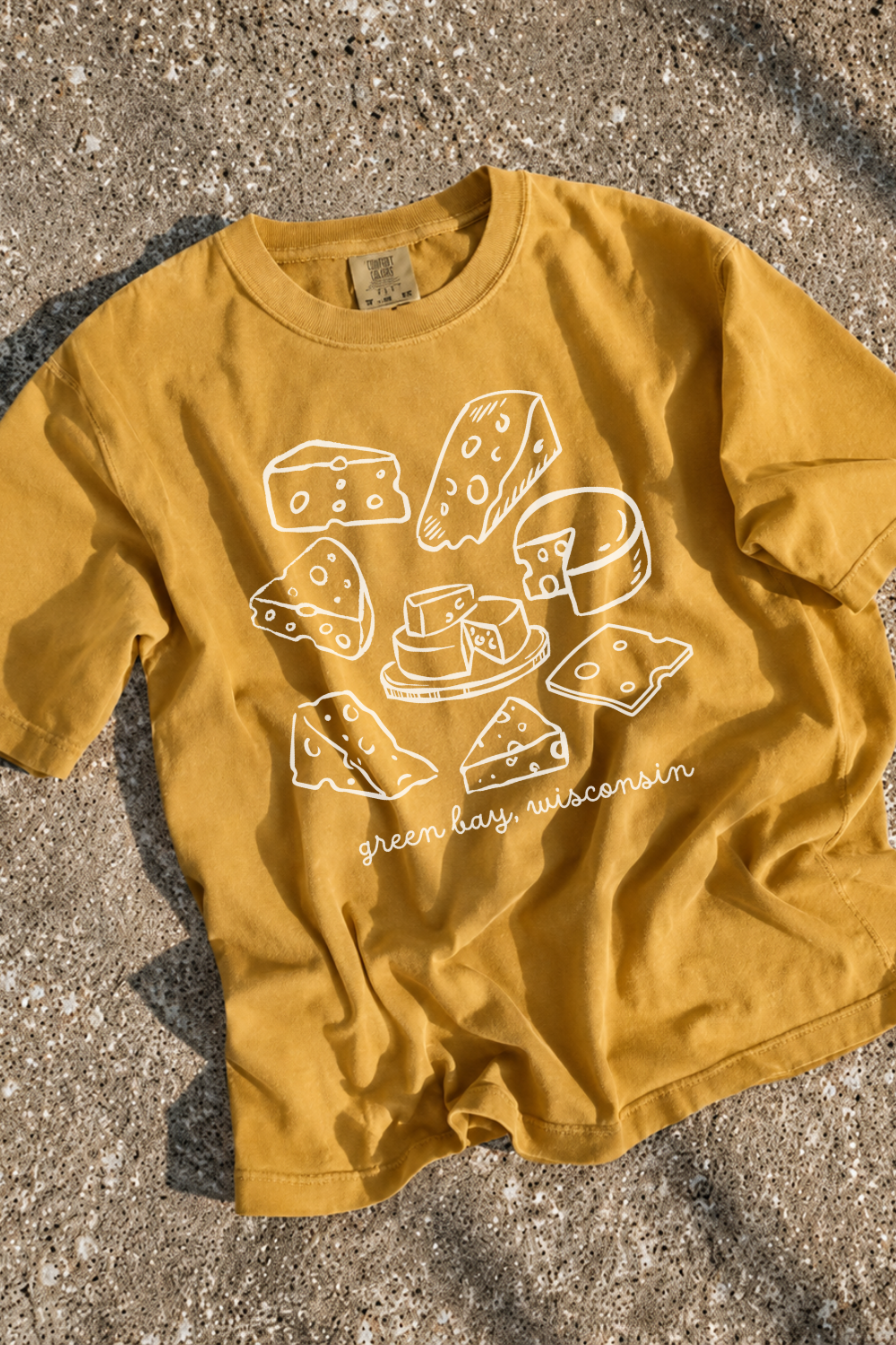 Green Bay Wisconsin Cheese Tee