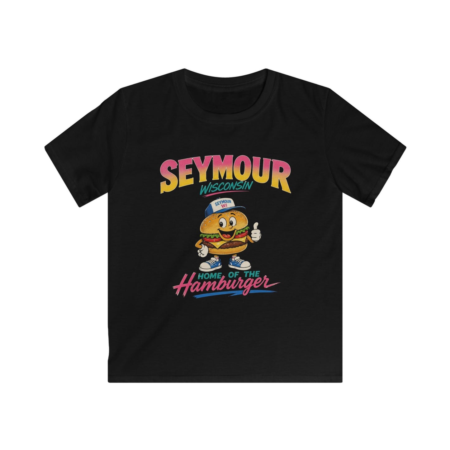 YOUTH Retro Home of the Hamburger Tee