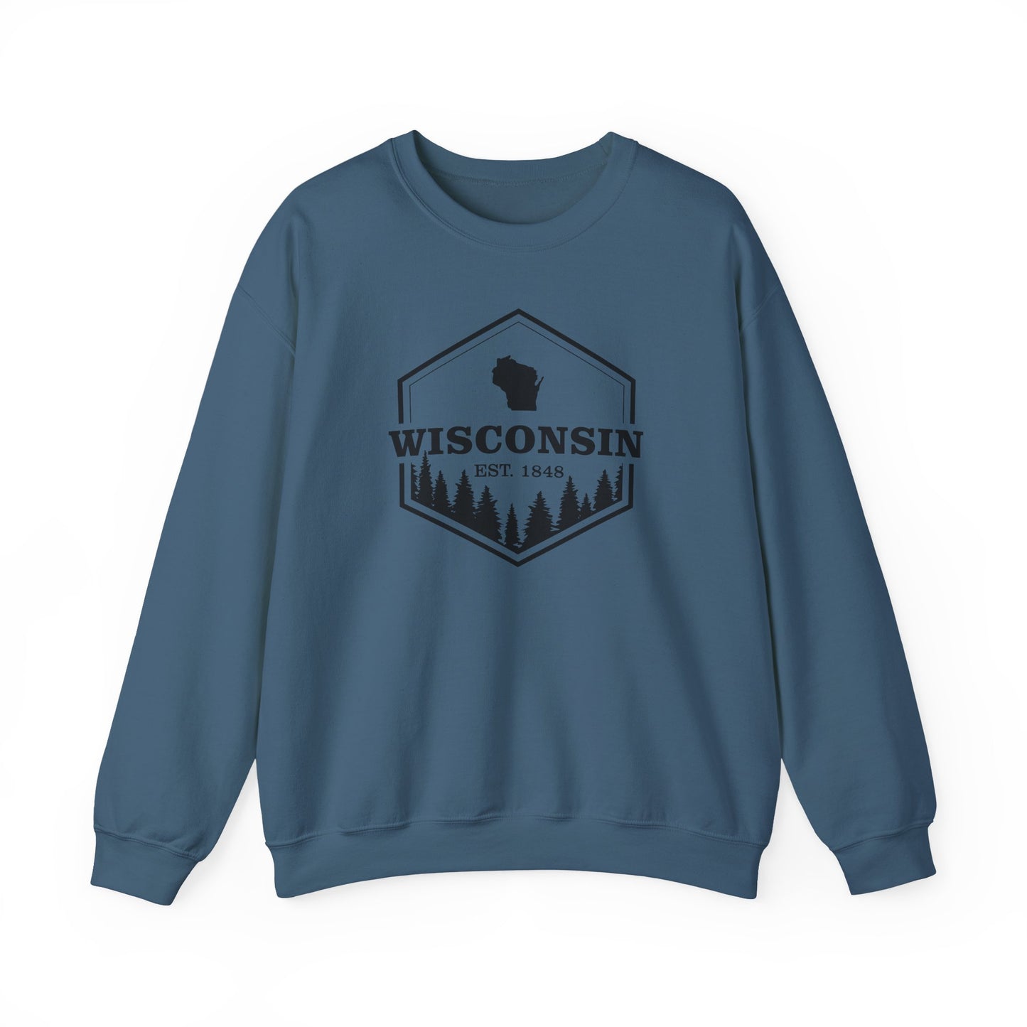 Wisconsin Badge Crewneck