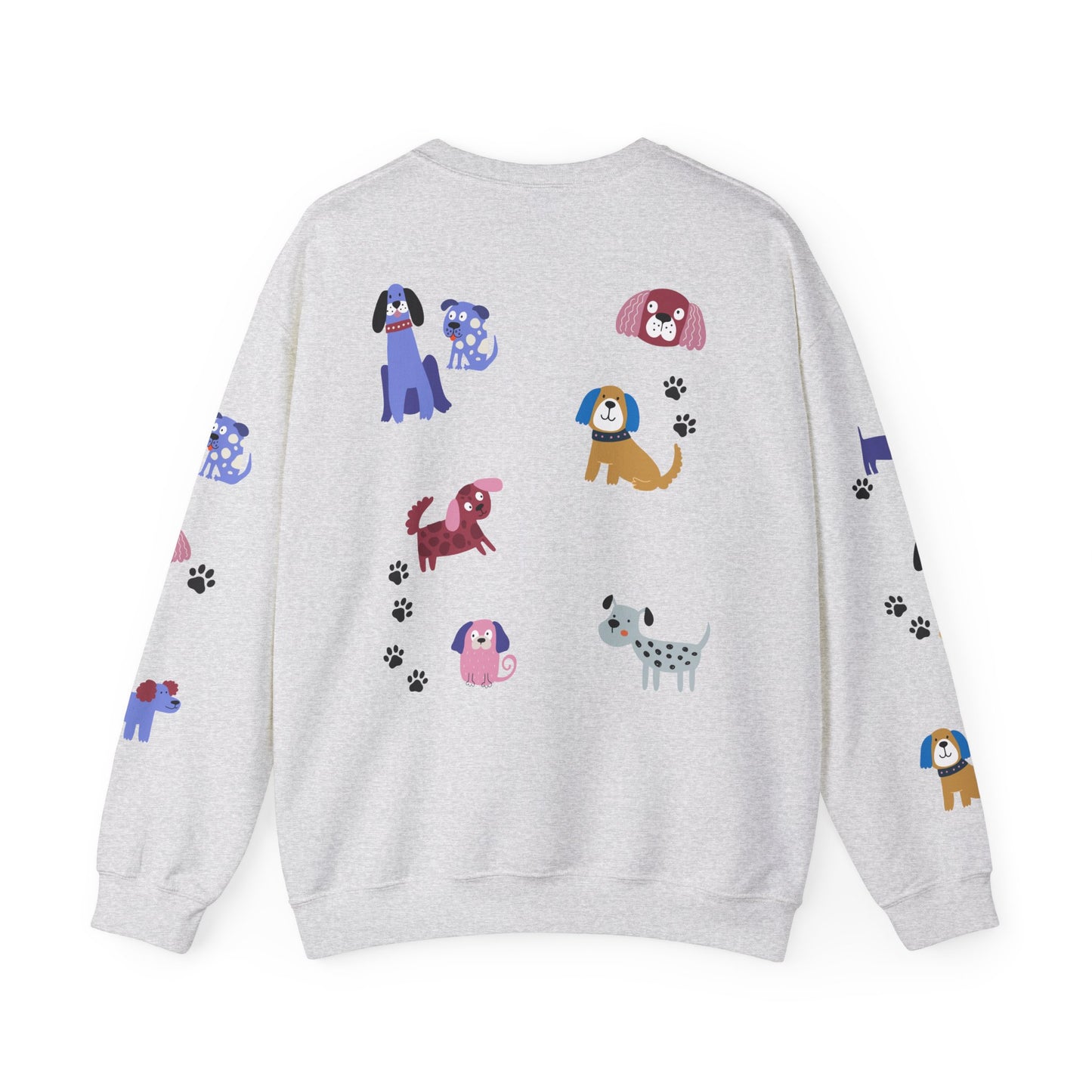 Dog Days Allover Print Crewneck Sweatshirt