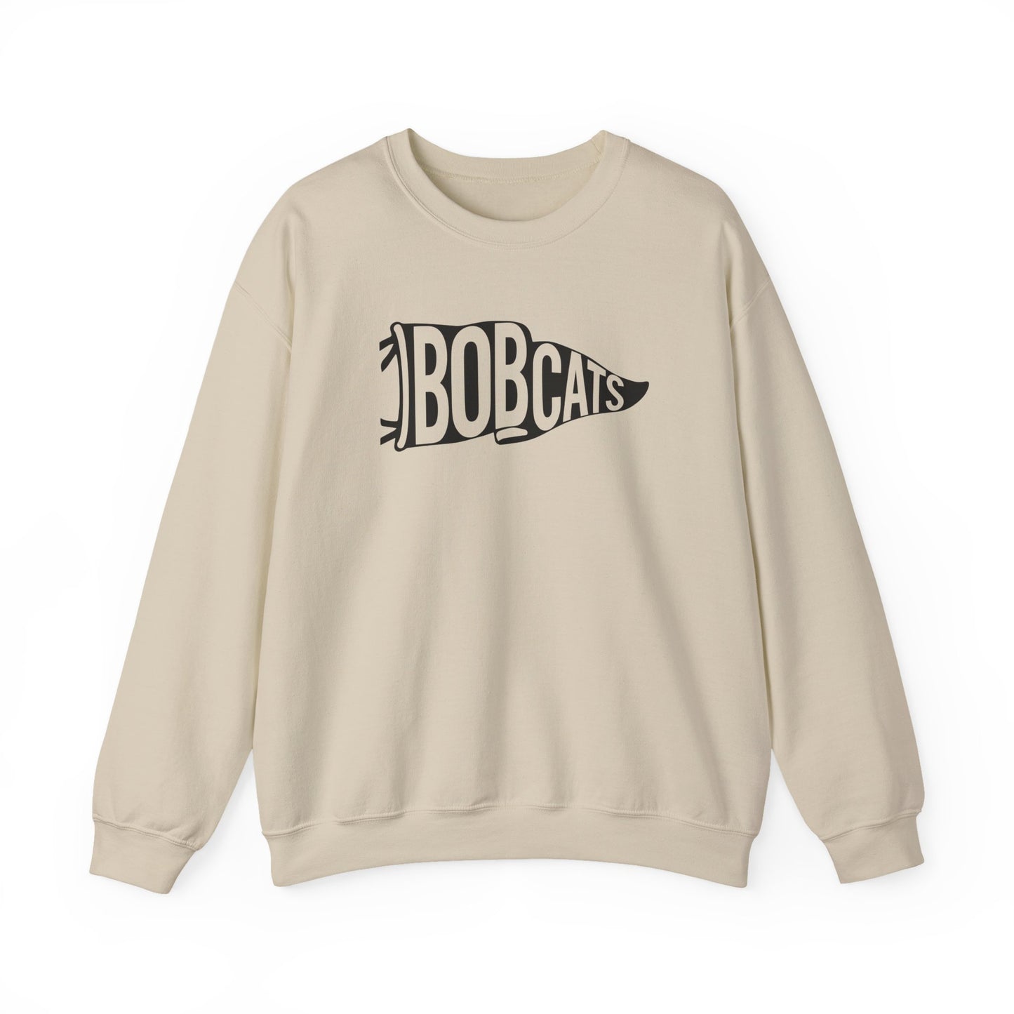 Bobcats Pennant Crewneck