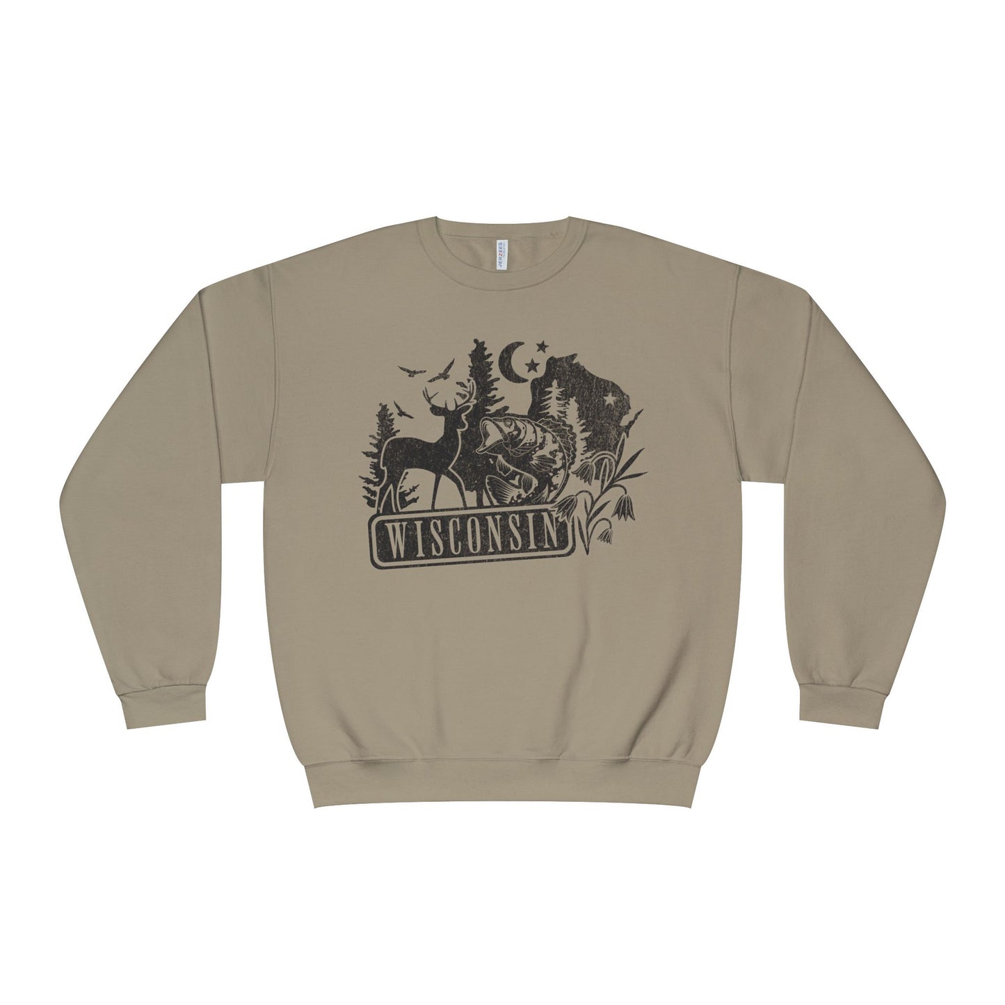 Wisconsin Wildlife Crewneck
