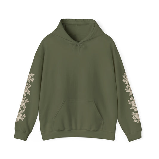 Wildflower Sleeve Hoodie