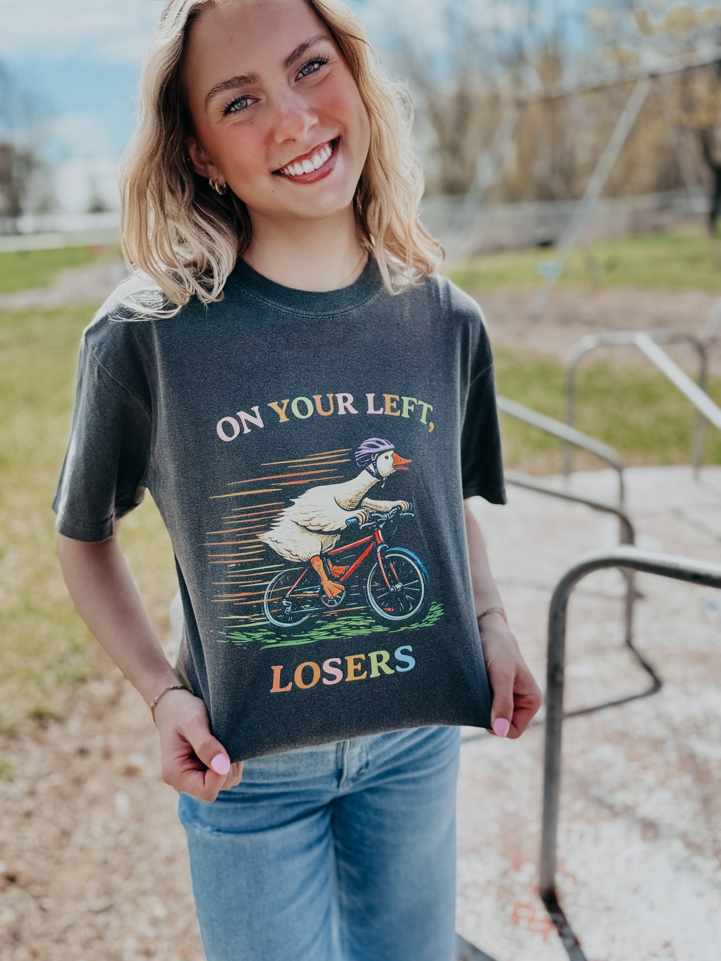 On Your Left, Losers Tee