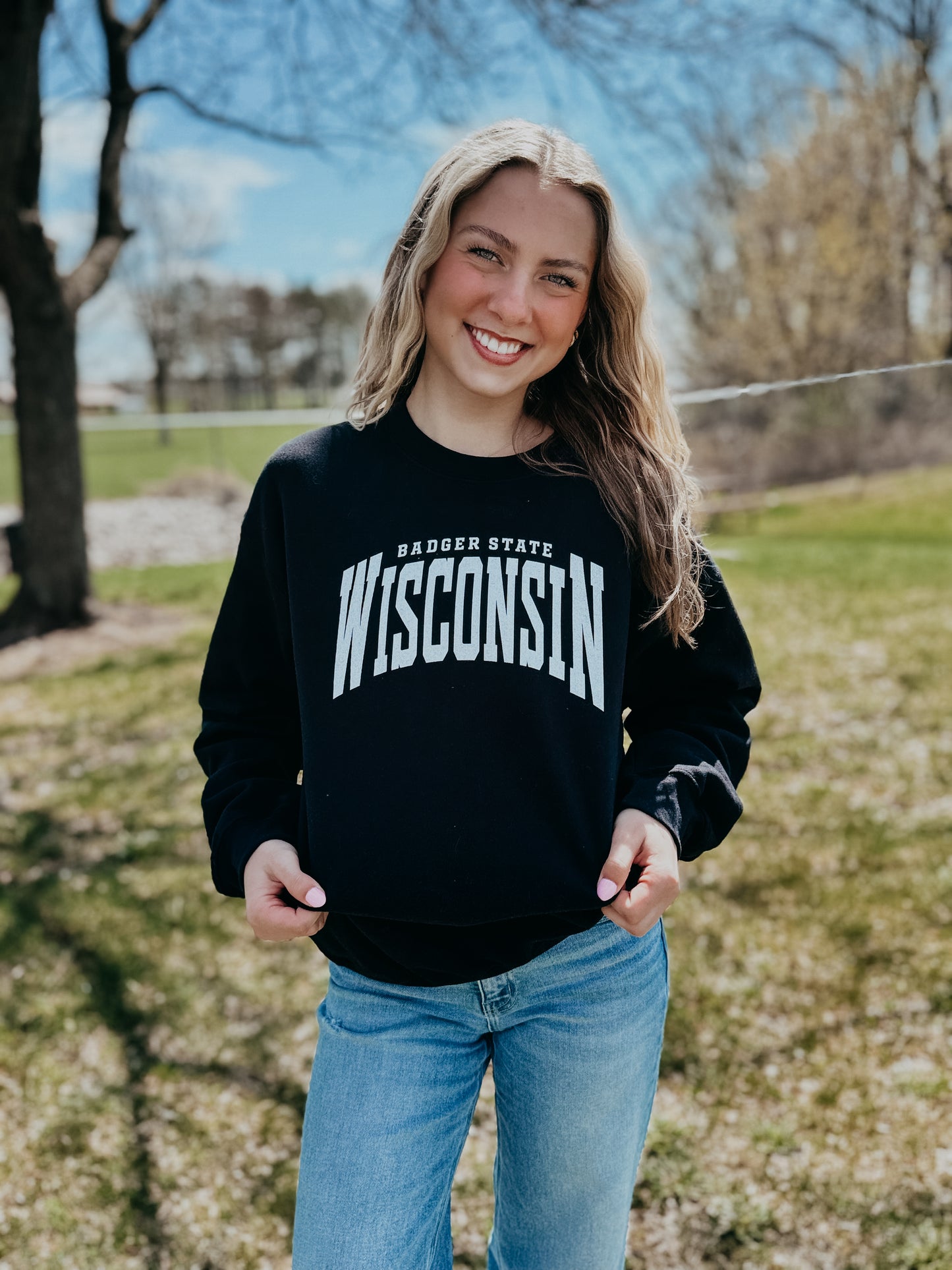 Wisconsin Badger State Crewneck