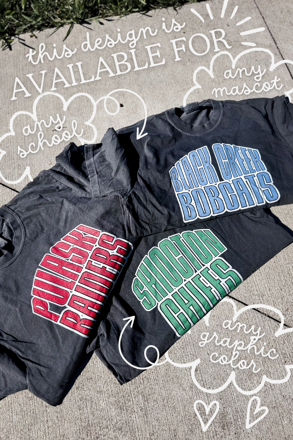 Custom School Spirit Tee