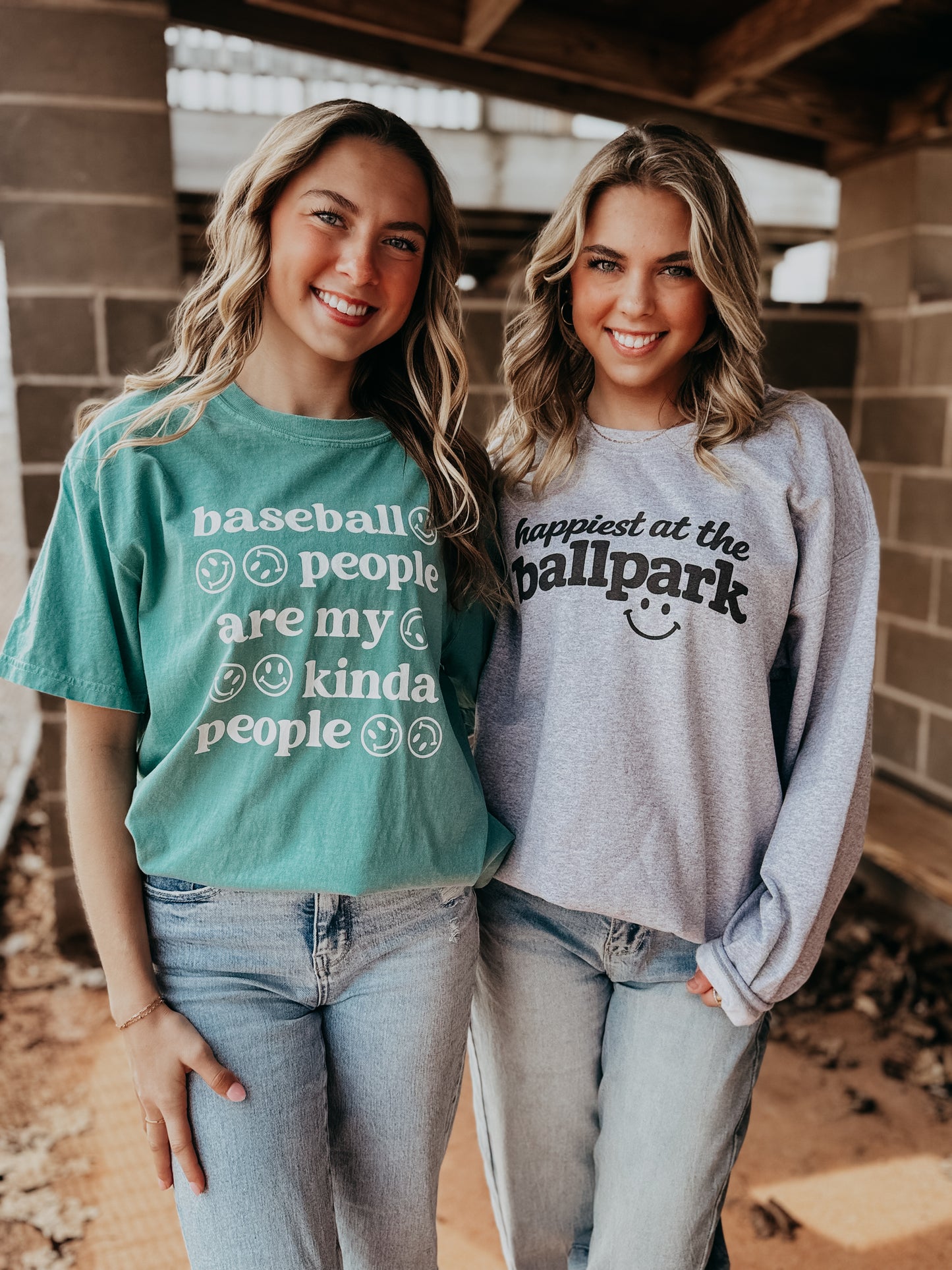 Happiest at the Ballpark Crewneck