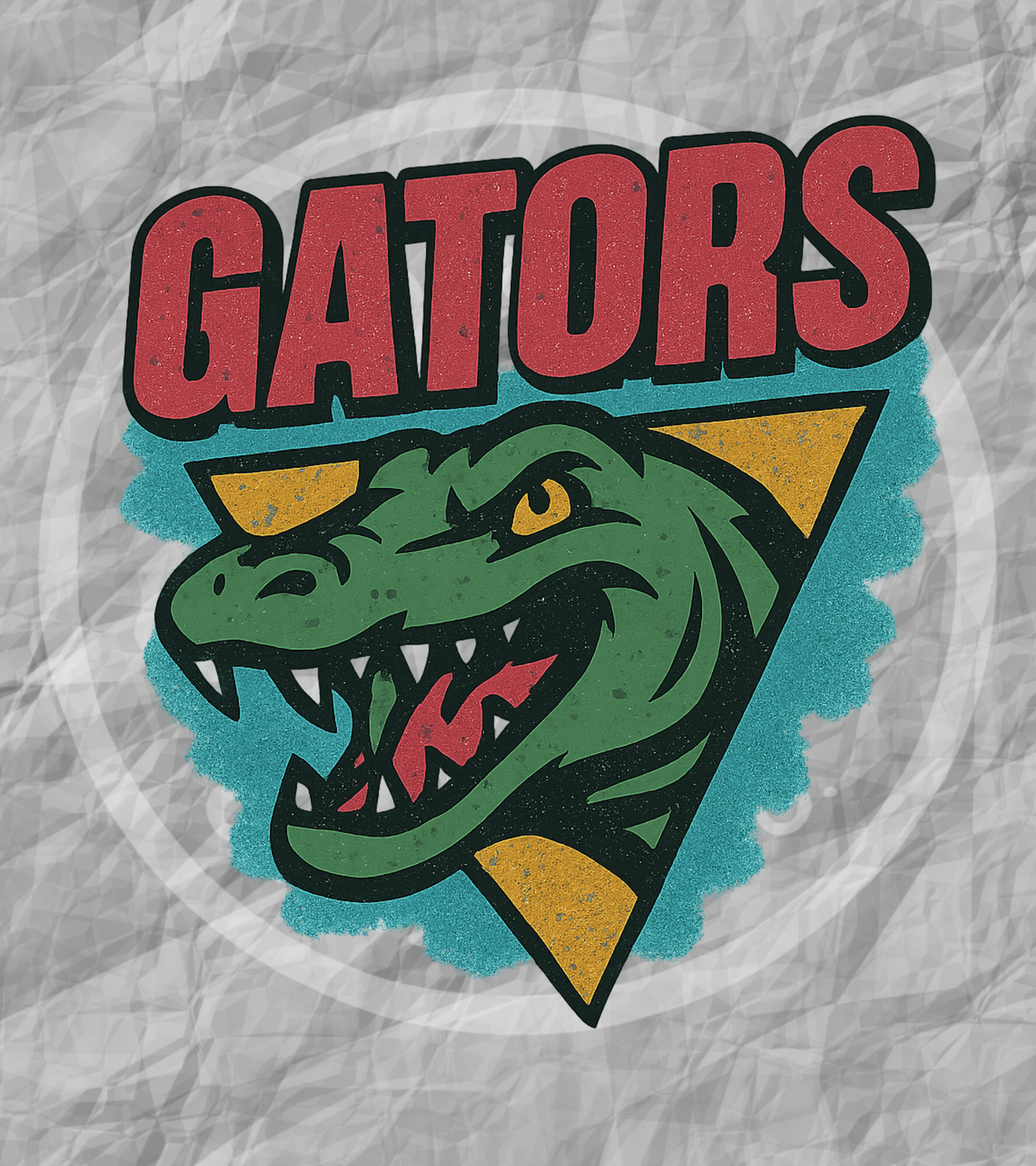 Digital Download - Retro Gators PNG