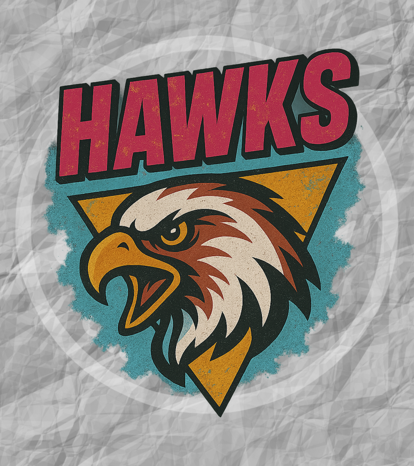 Digital Download - Retro Hawks PNG