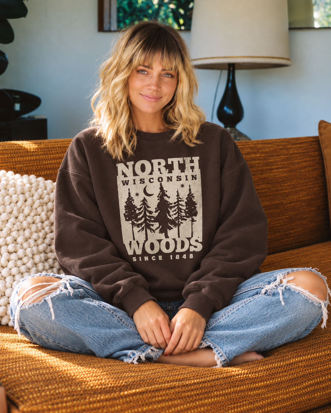 WI North Woods Crewneck