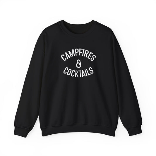 Campfires & Cocktails Crewneck