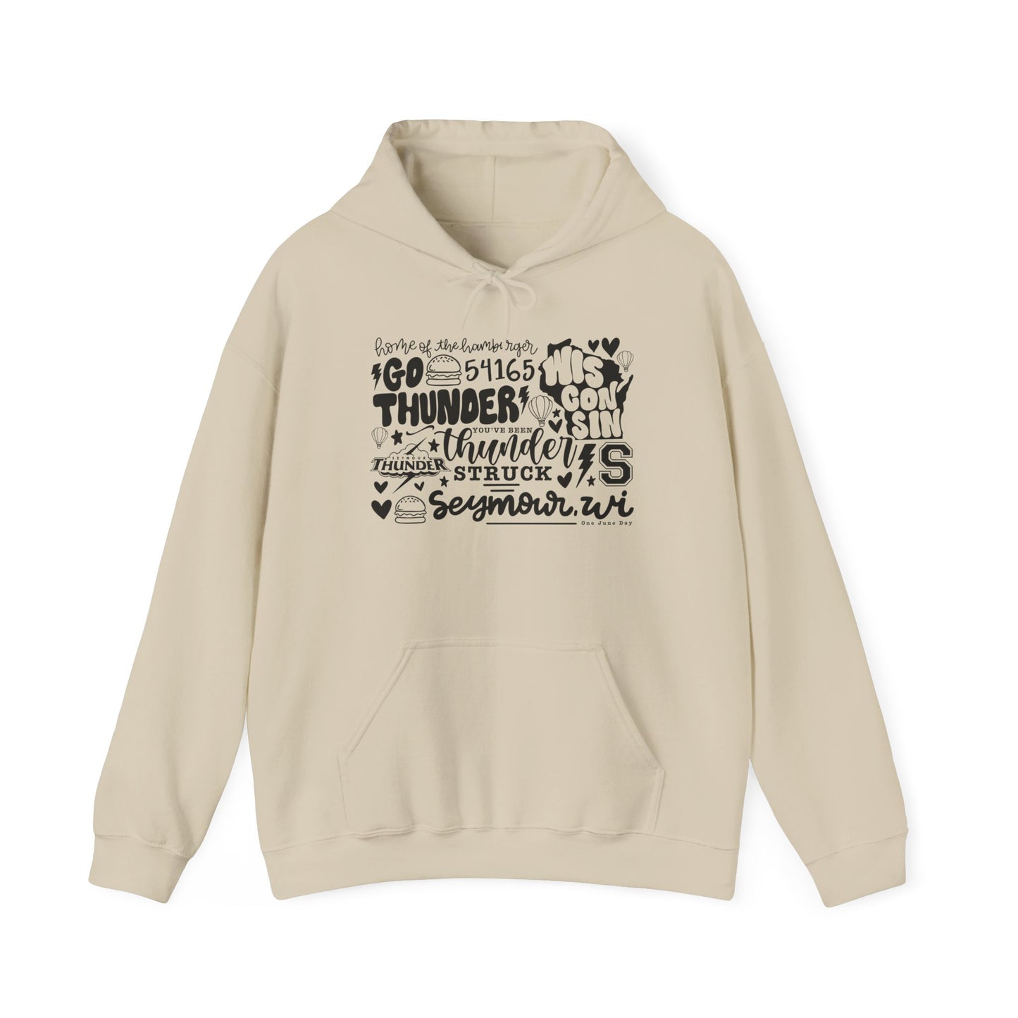 Handlettered Seymour Hoodie