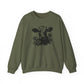 Cow and Roses Crewneck