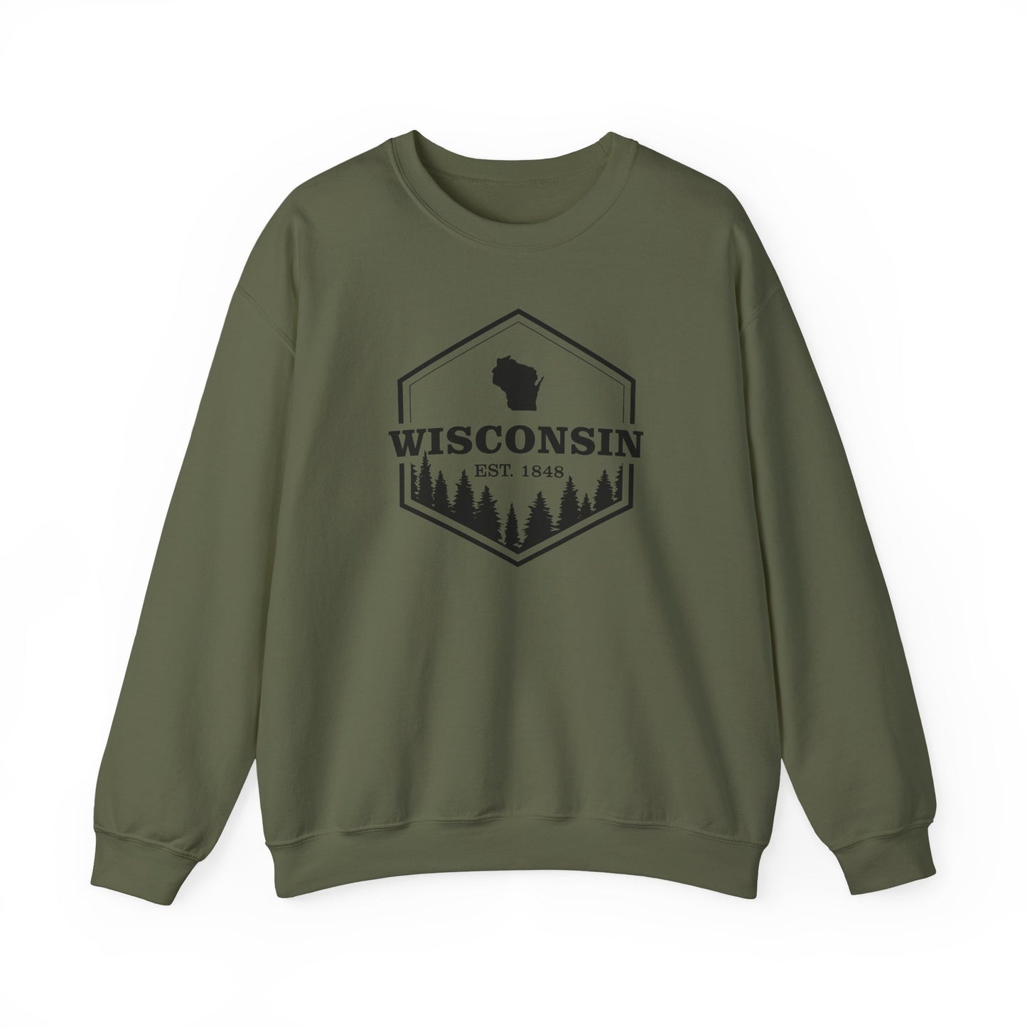 Wisconsin Badge Crewneck
