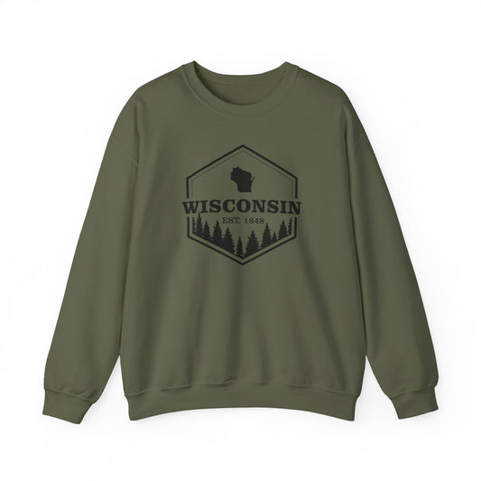 Wisconsin Badge Crewneck
