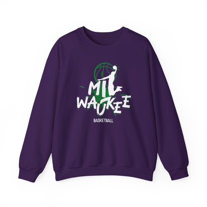 Milwaukee Basketball Crewneck