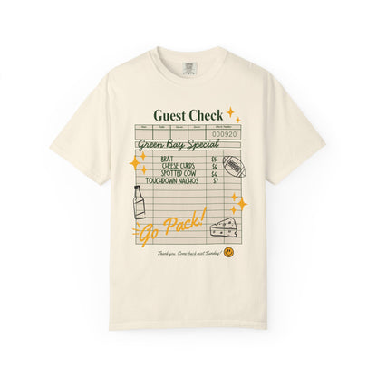 Guest Check Green Bay Special Tee