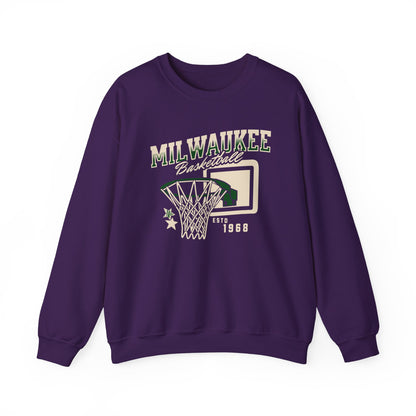 Milwaukee Basketball Crewneck