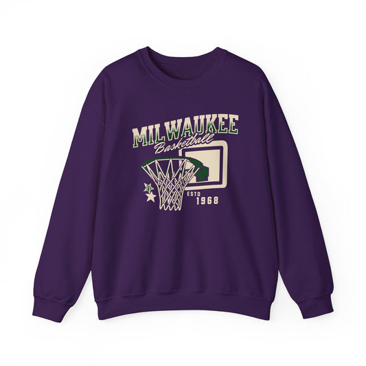 Milwaukee Basketball Crewneck