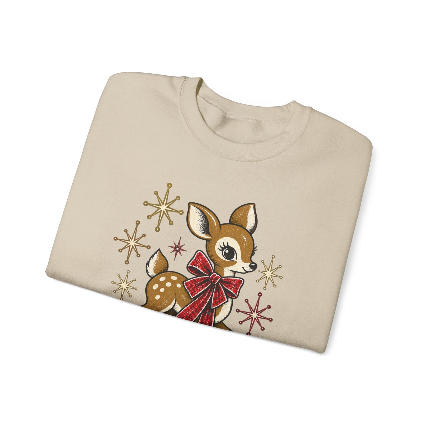 Vintage Deer Christmas Sweatshirt