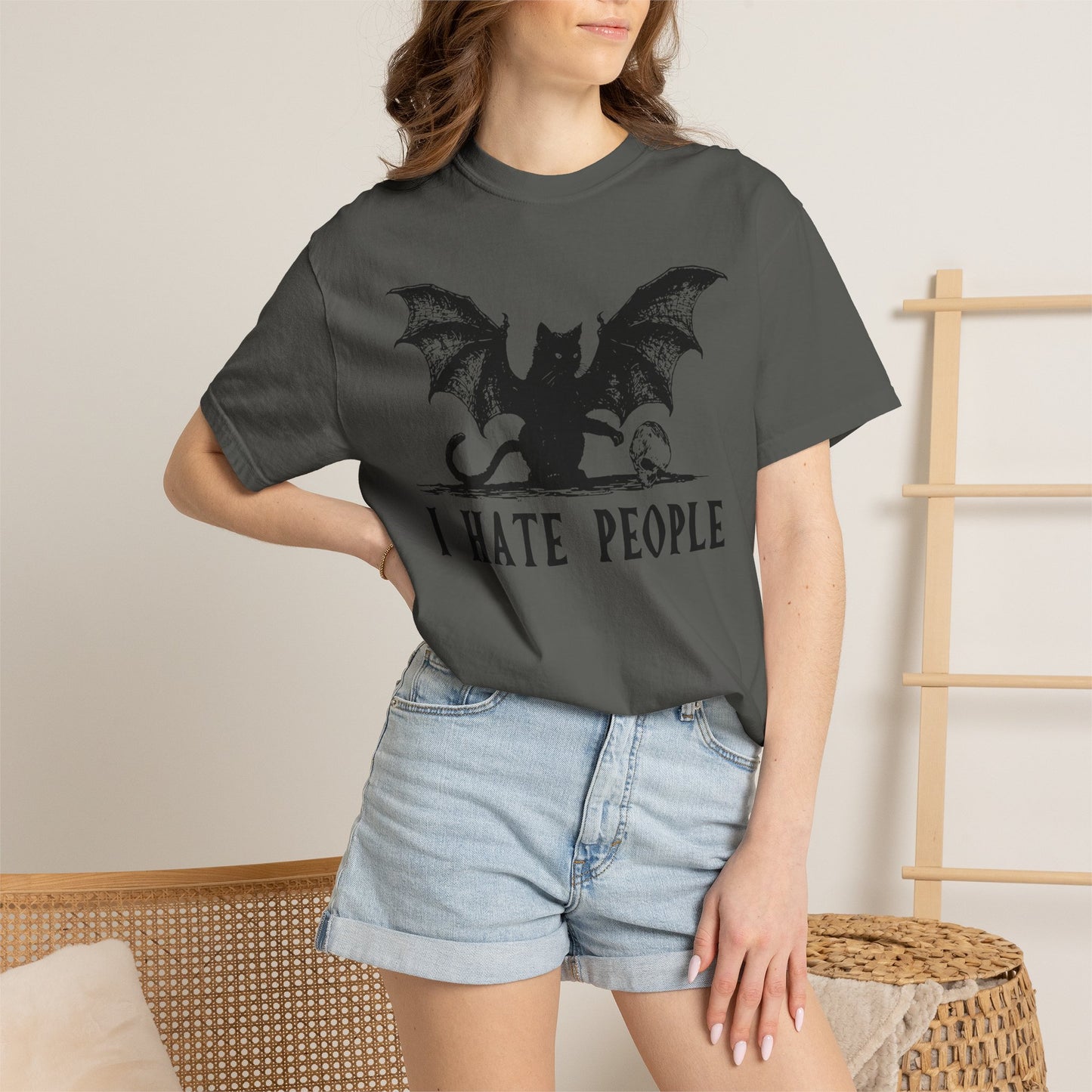 I Hate People Cat Tee