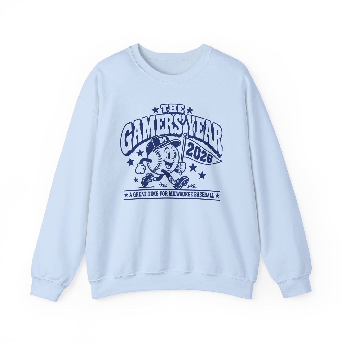 The Gamers' Year 2026 Milwaukee Baseball Crewneck