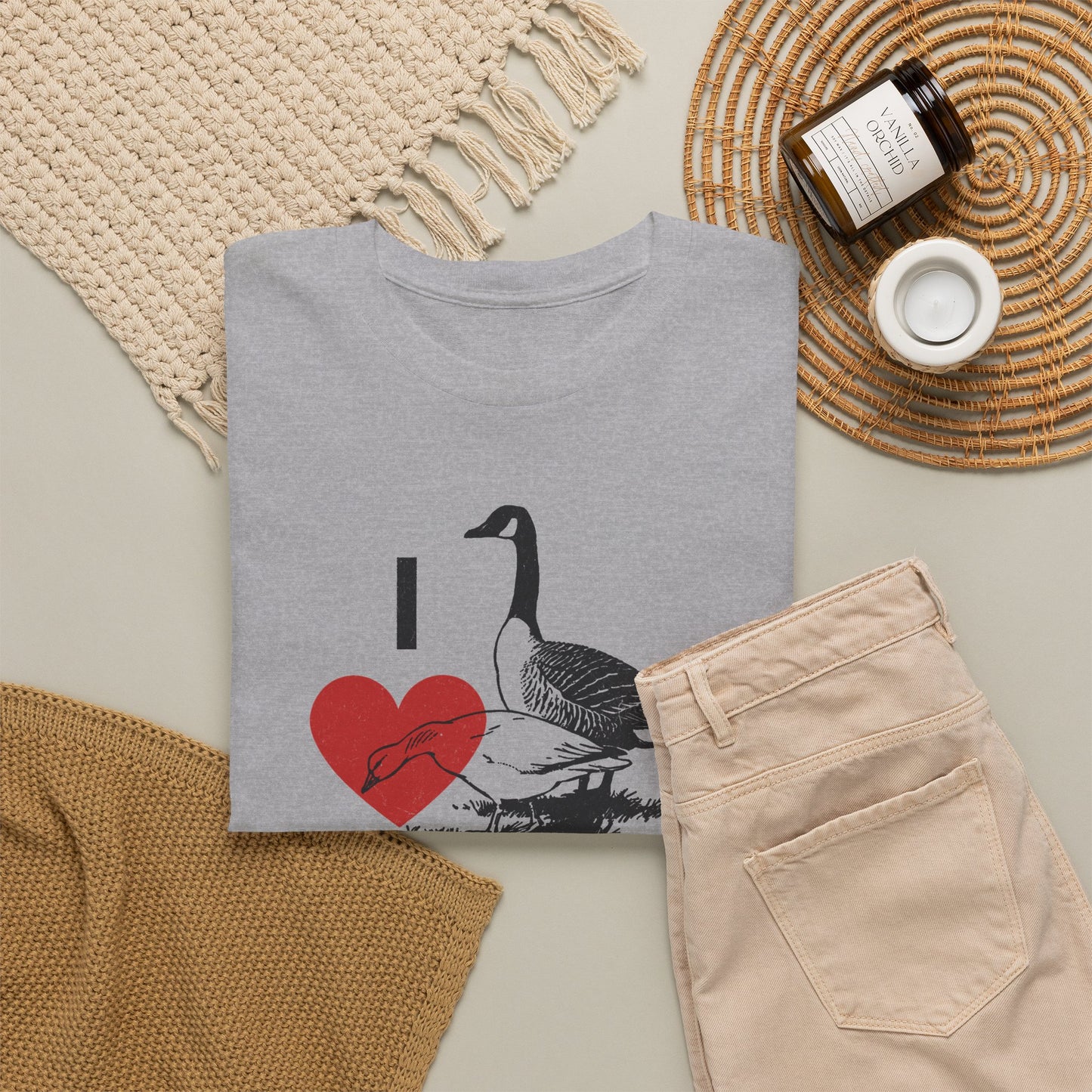 I Love Honkers T-Shirt | Funny Goose Graphic Tee