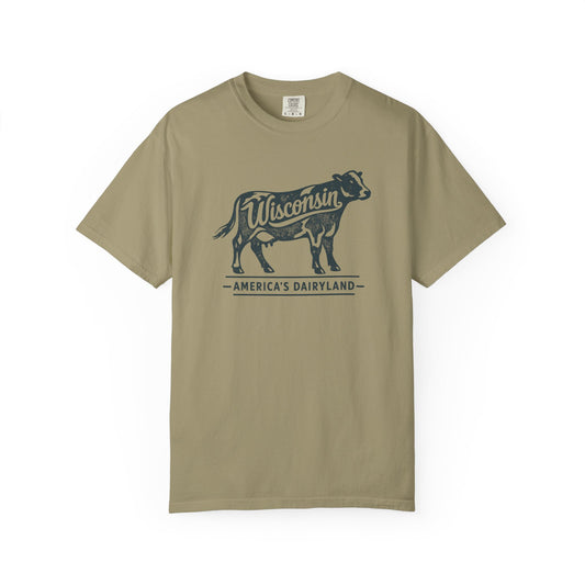 Wisconsin Cow 'America's Dairyland' Tee