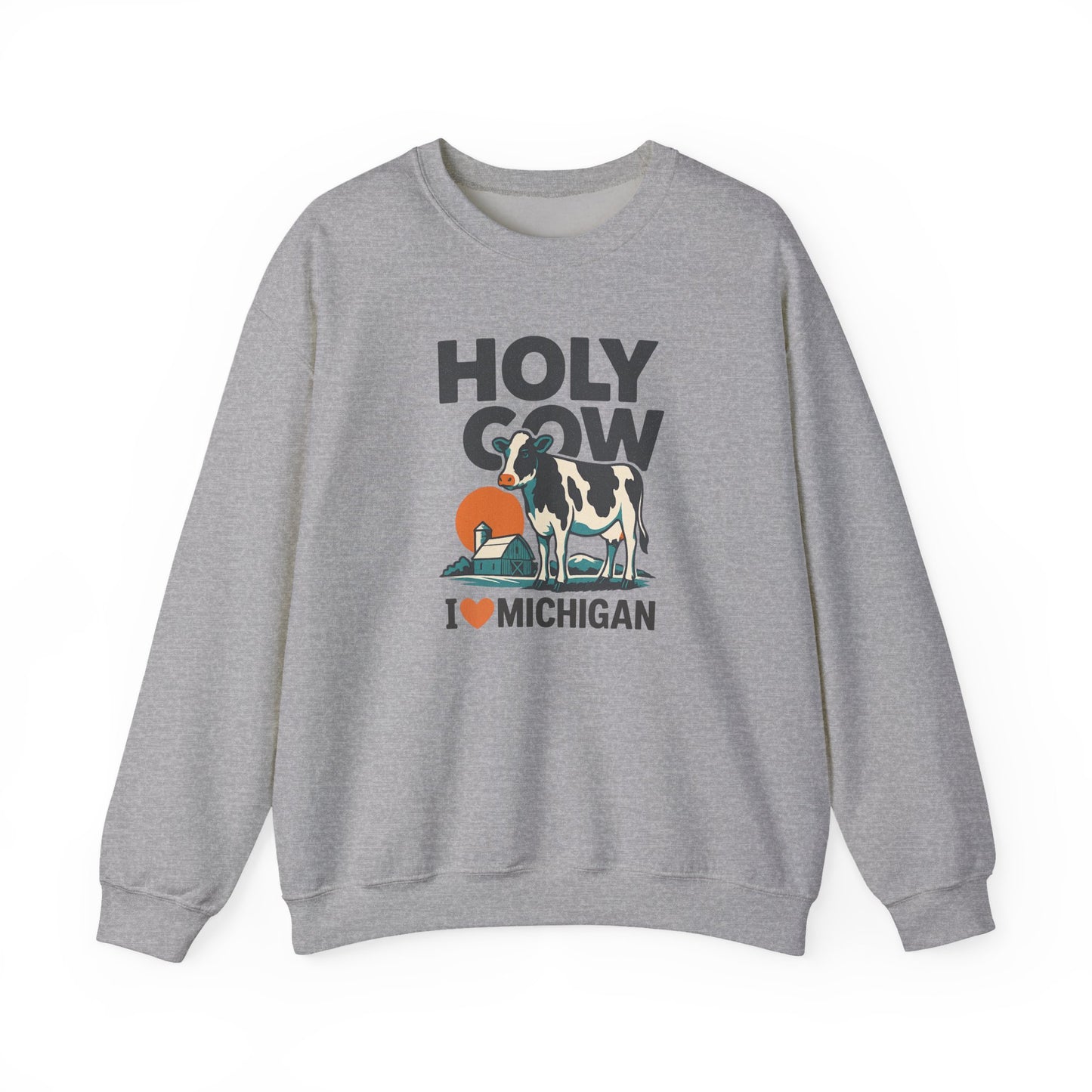 Holy Cow Michigan Crewneck