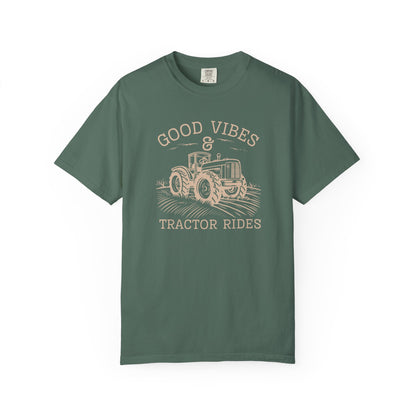 Good Vibes & Tractor Rides Tee