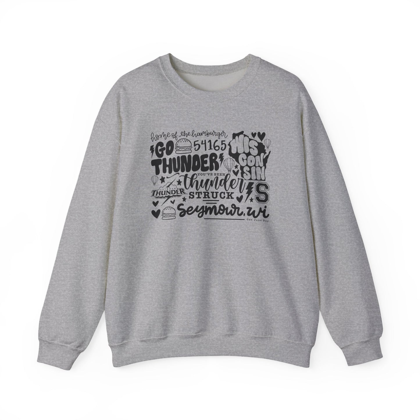 Handlettered Seymour Crewneck